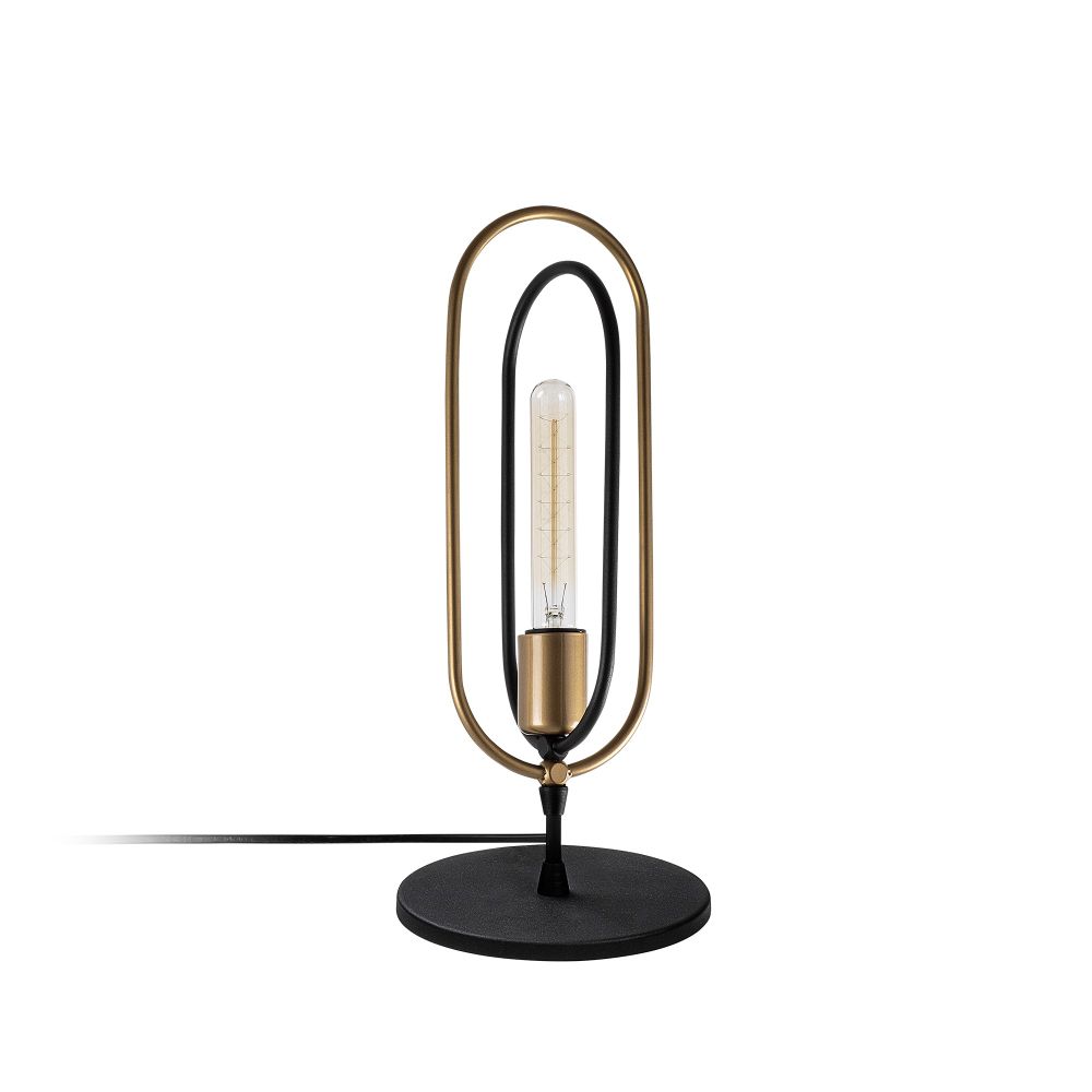 Stolna Lampa Cerco - 5071 u Crno-Zlatnoj Boji slika 4