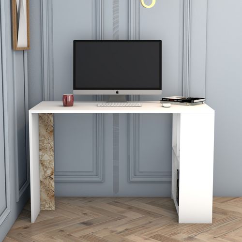 Woody Fashion Studijski stol, Lima - White Marble slika 2