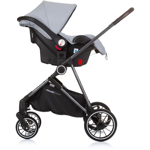 Chipolino kolica Aura 3u1 Ash Grey slika 7