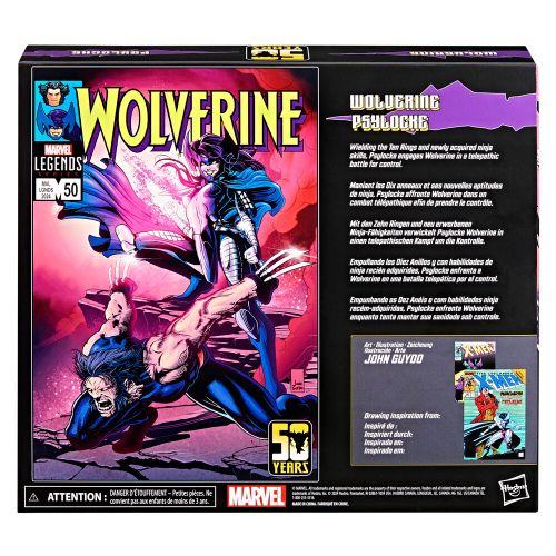 Marvel Legends Series Wolverine pack figures 15cm slika 12