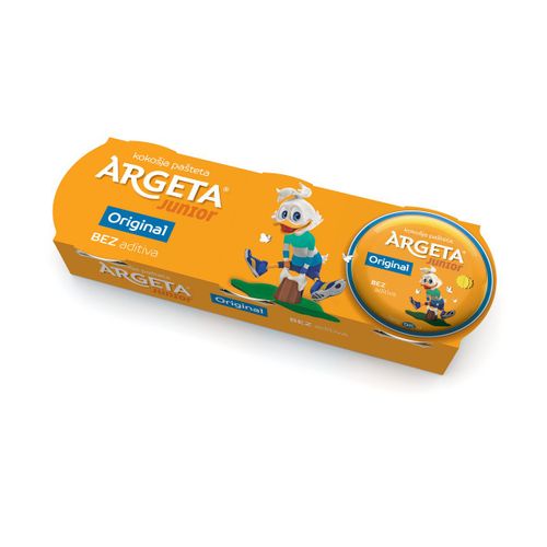 Argeta Junior Kokošja pašteta 3X95g - 3pack, xxl slika 1