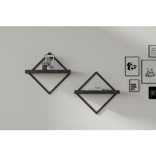 Sezo - Anthracite Anthracite Wall Shelf slika 3