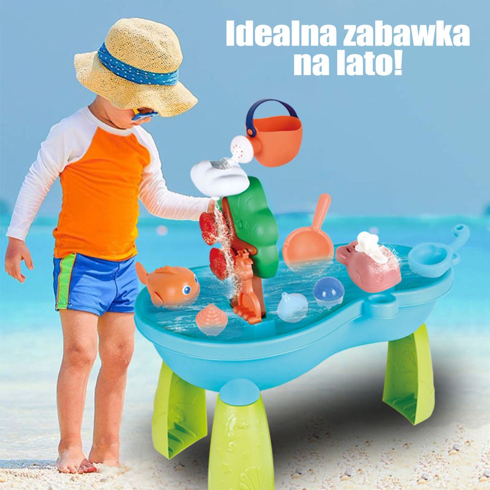 Woopie vodeni stol 2u1 sandbox waterfall 10 kom. slika 3