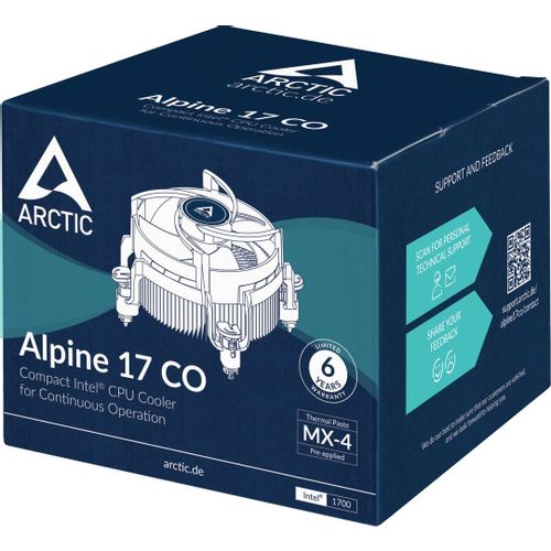 ARCTIC Alpine 17 CO, hladnjak za INTEL desktop procesore slika 5