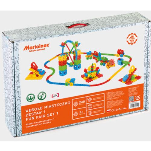 Marioinex set Waffle kockica lunapark I 246kom. slika 1