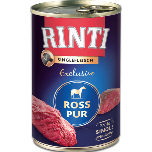 RINTI Sensible Ross Pur, hrana za pse, konjetina za osjetljive pse, 400 g slika 1