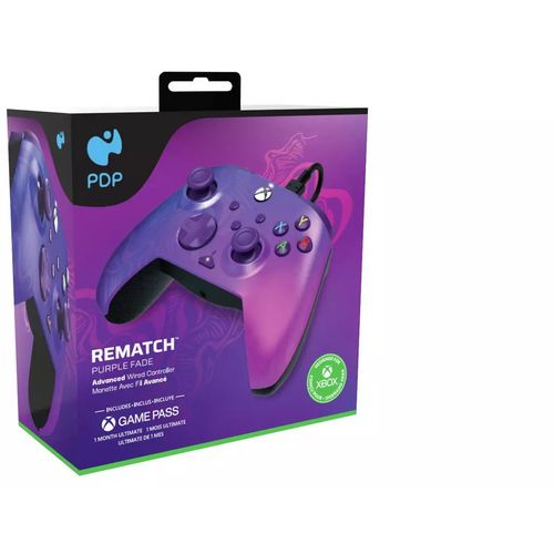 PDP XBOX WIRED CONTROLLER REMATCH - PURPLE FADE slika 6
