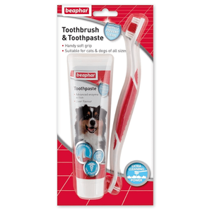 Beaphar Toothbrush &amp; Toothpaste