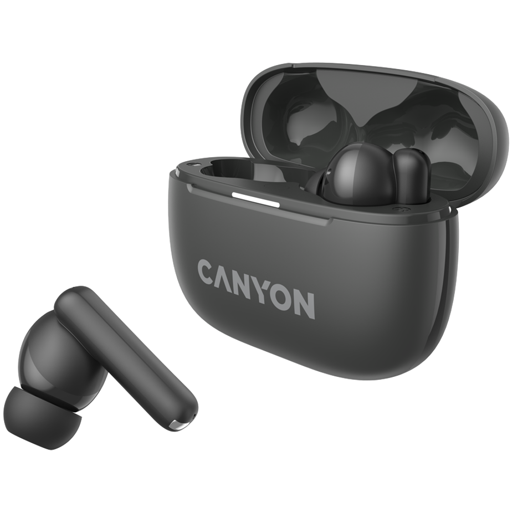 CANYON OnGo TWS-10 ANC+ENC Bežične Slušalice sa Mikrofonom, Crne slika 5