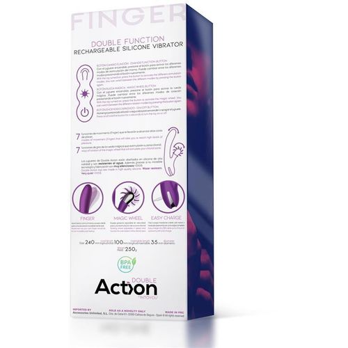 Action No.Two Finger Double Function Vibrator slika 12