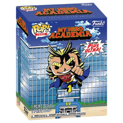 Ekskluzivni Set Figura POP & Majica My Hero Academia All Might slika 3