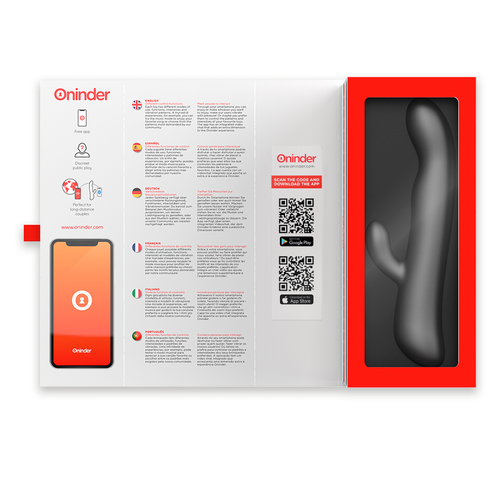 Oninder Rabbit &amp; Rotation Vibrator App Controlled slika 6