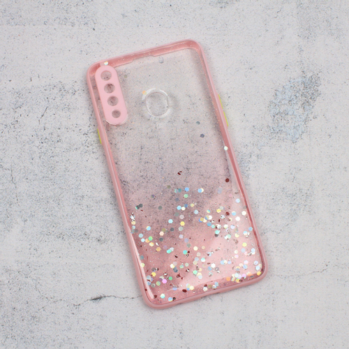 Maska Frame Glitter za Samsung A207F Galaxy A20s roze slika 1