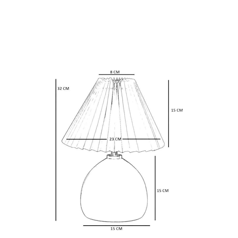 8898-5 Lampa za sto CreamOak slika 5