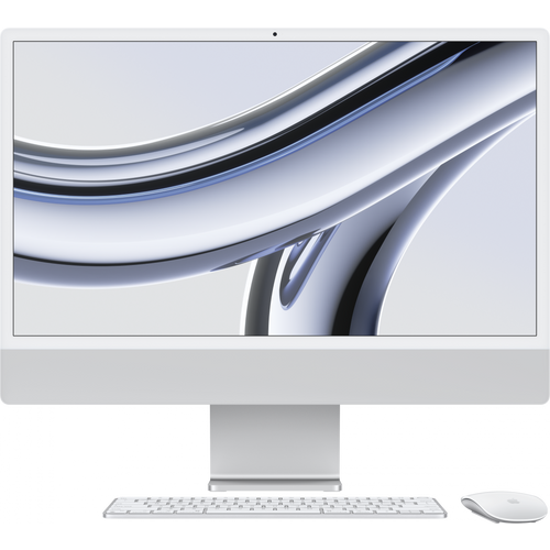 Apple IMAC MQR93CR/A 24" SILVER, M3 8C, 8GB, 256GB slika 4