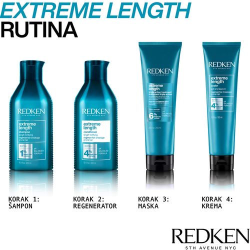 Redken Extreme Length šampon za kosu 300ml slika 6