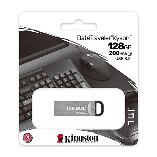 USB memorija KINGSTON DTKN 128GB Kyson 3.2 srebrna slika 3