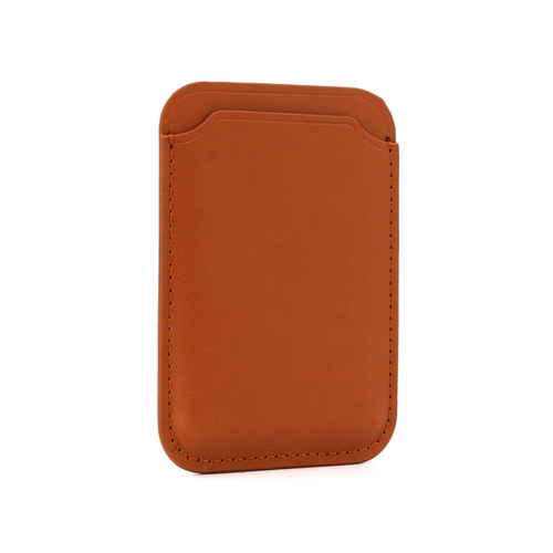 Drzac za kartice Leather Wallet svetlo braon slika 1