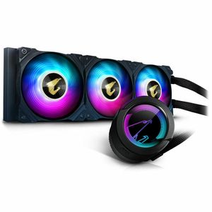 GIGABYTE AORUS WATERFORCE COOLER 360, Intel 2066, 2011, 1366, 115x, 1200, 1700, AMD TR4, AM4, sTRX4, RGB FUSION 2.0, 3x120mm ARGB