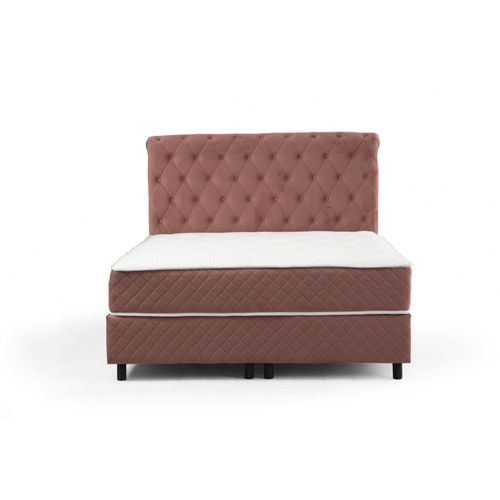 Sonata Set 120 x 200 v3 - Dusty Rose Dusty Rose Single Mattress, Base & Headboard slika 5