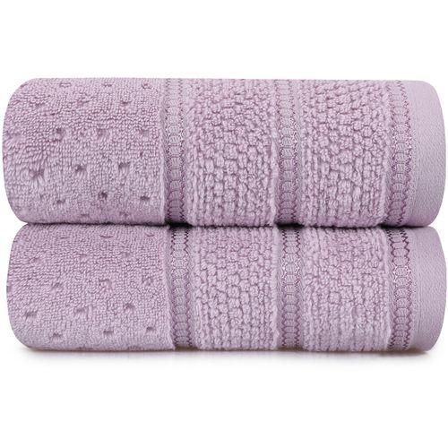 Colourful Cotton Set ručnika za brisanje ruku (2 komada), Arella - Lilac slika 2