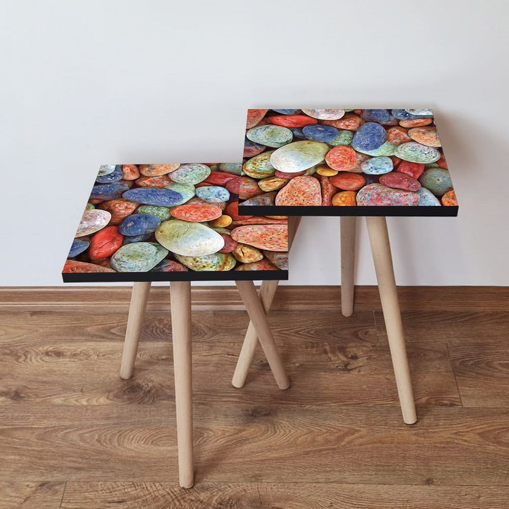 Nesting stolovi 2Shp17 - (2 komada) - boje: višebojni slika 1