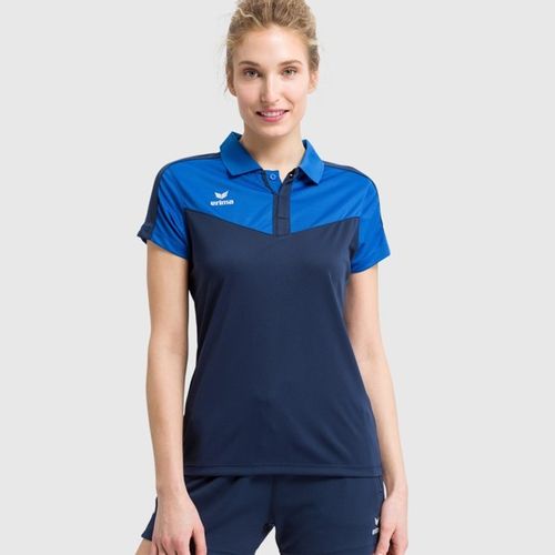 Ženska Majica Erima Squad Polo - Royal Plava/Navy Plava slika 3