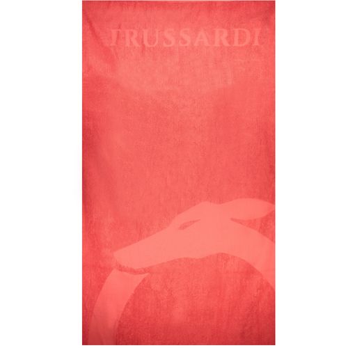 TRUSSARDI JEANS WOMEN'S BEACH TOWEL RED slika 1
