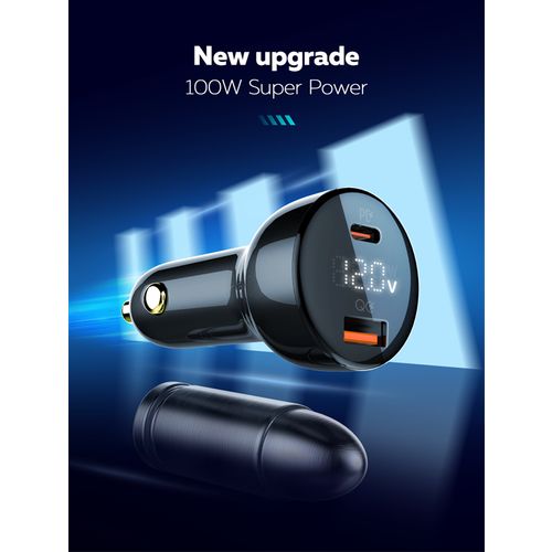 LDNIO CAR CHARGER 2 PORT (1A1C) 100W 5V 3A C101 slika 11