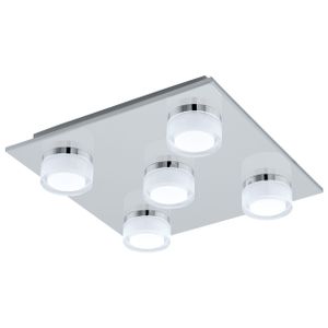 Eglo Romendo 1 zidna/stropna/5, led, 5x7,2w, 5x570lm,  krom/bijela 