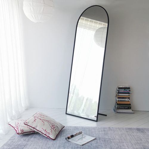 Portal Matte Black Cheval Mirror slika 3