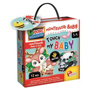 Lisciani Edukativna igra Montessori Baby Touch My Baby - Dodirni i osjeti