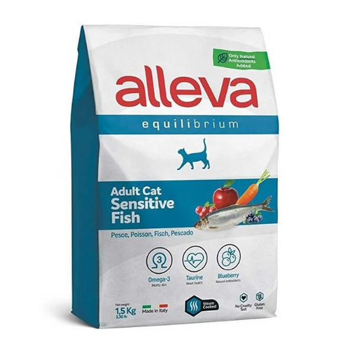 Alleva Equilibrium Cat Adult Sensitive Fish 10 kg slika 1