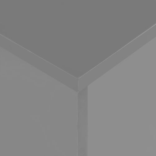 Produživi blagovaonski stol visoki sjaj sivi 175 x 90 x 75 cm slika 9