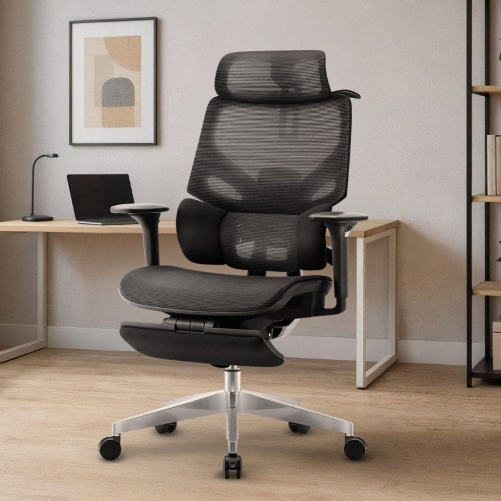 Ergonomska stolica Expert 8.7 Black Mesh slika 4
