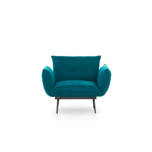 Atelier Del Sofa Fotelja, Petrol Green, Jax Solo - Petrol Green GR124 slika 3