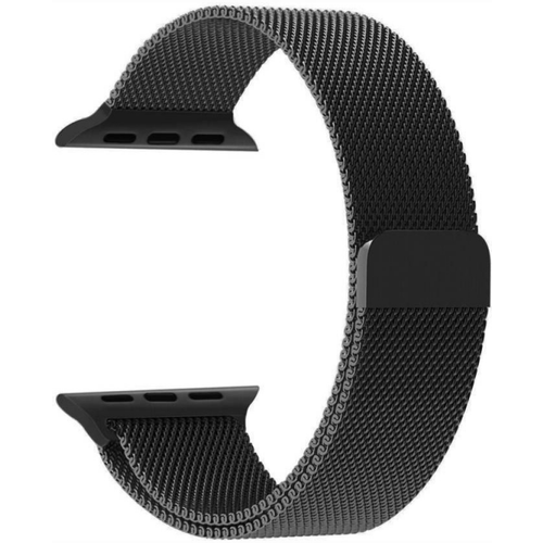 Narukvica metalik za Apple watch 42mm crna slika 1