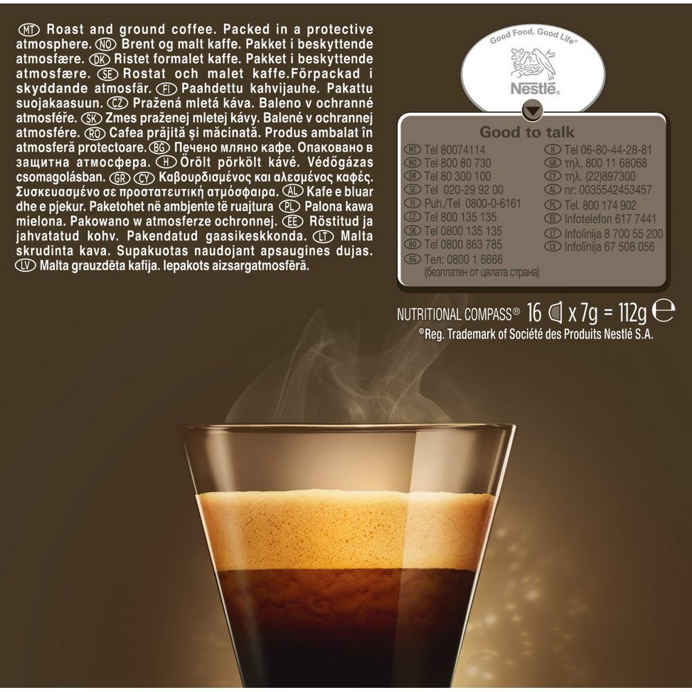 Nescafe Dolce Gusto Kapsule za kafu Espresso Intenso 16 kom  slika 3