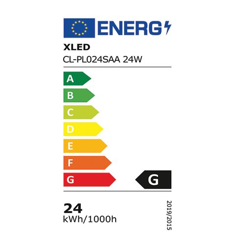 XLED CL-PL024SAA 24W 6400K Nadgradni četvrtasti LED panel,2100Lm,282x282x28mm slika 2