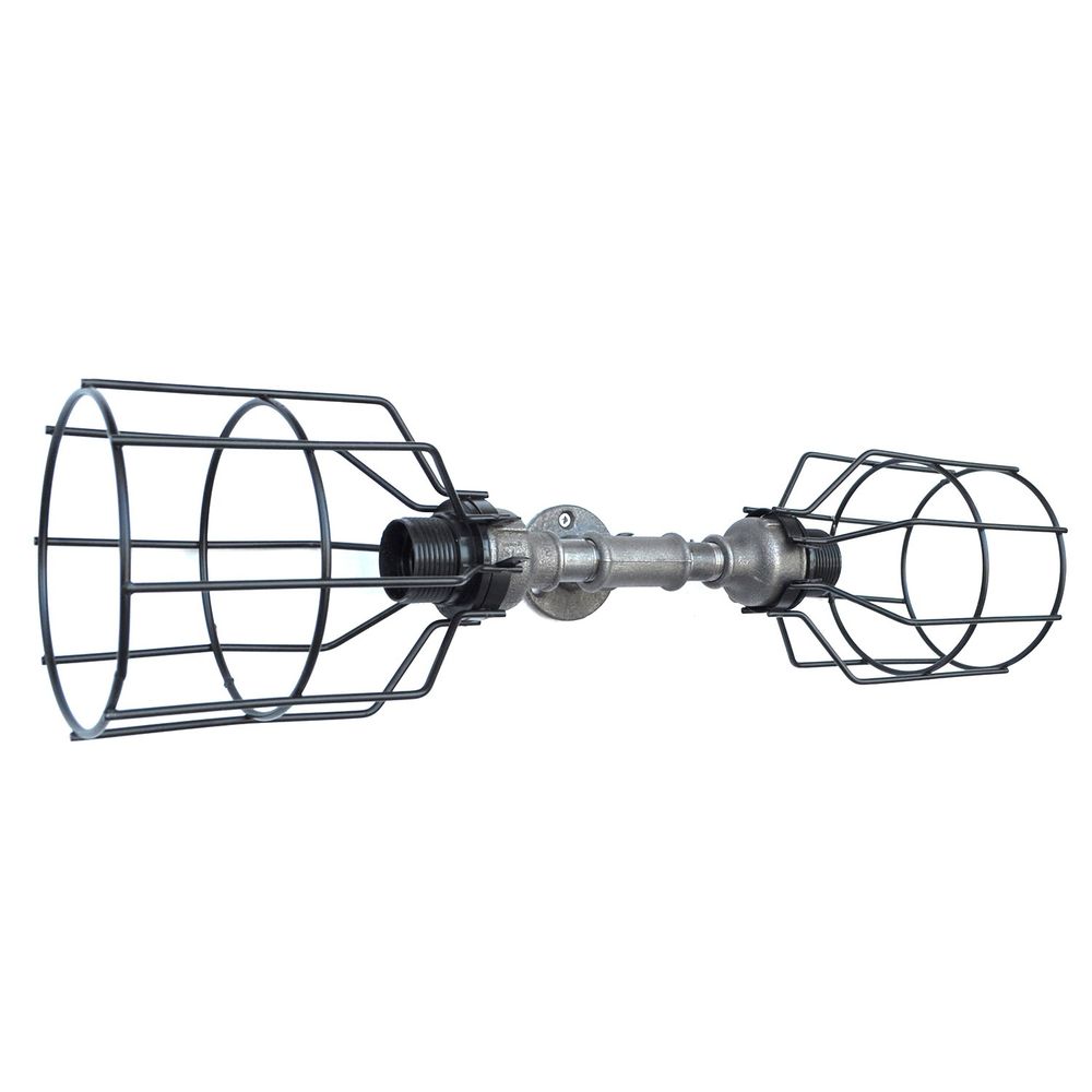 Pp115 Crna Zidna Lampa slika 2
