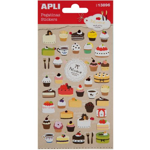 Naljepnice Stikers Apli Torte 1L 13896 slika 1