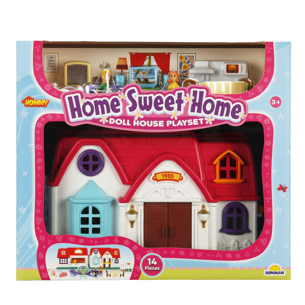 Sunman 05676 Kućica za lutke Home Sweet Home slika 4