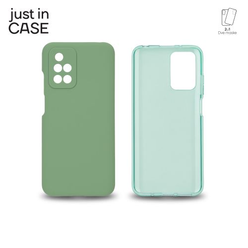 2u1 Extra case MIX paket ZELENI za Redmi10/ Redmi Note 11 slika 3