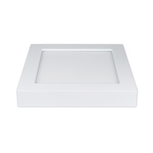 LED panel 24 W, kvadratni, nadgradna montaža, 2700 K (toplo bijela boja svjetla), 1740 lm, Ra> 80, 20.000 h, promjer svjetiljke: 227 mm, materijal: PC, 165-265 V~ 50-60 Hz