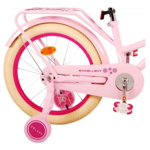 Dječji bicikl Volare Excellent za djevojčice 18" rozi slika 7