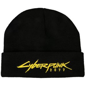 JINX Cyberpunk 2077 Crna Beanie Kapica s Logom