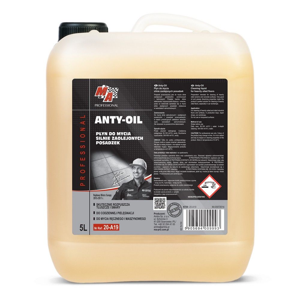 Sredstvo za čišćenje masnoće Anti-Oil 5L slika 1