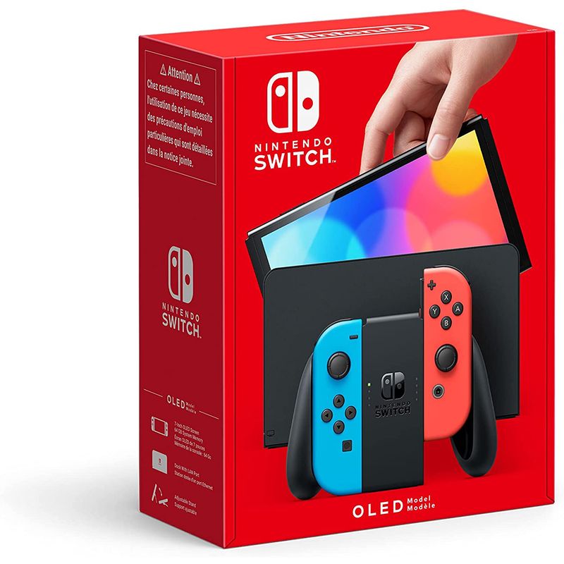 Nintendo Nintendo Switch Konzola (OLED Model) – Neon Crvena i Plava image