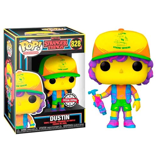 POP figura Stranger Things Dustin u Beef Black Light Exclusive izdanju slika 2