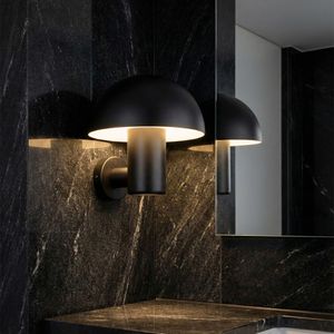 Zidna Lampa Kubbe - 16000, boje: Crna